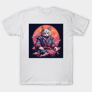 Samurai cat T-Shirt